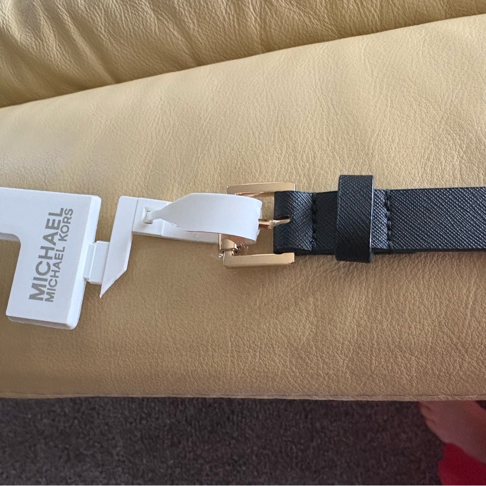 Michael Kors Black Leather Bag